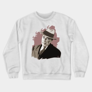 D.W. Griffiths - An illustration by Paul Cemmick Crewneck Sweatshirt